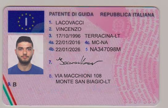 Obtenir un permis de conduire Italien en ligne