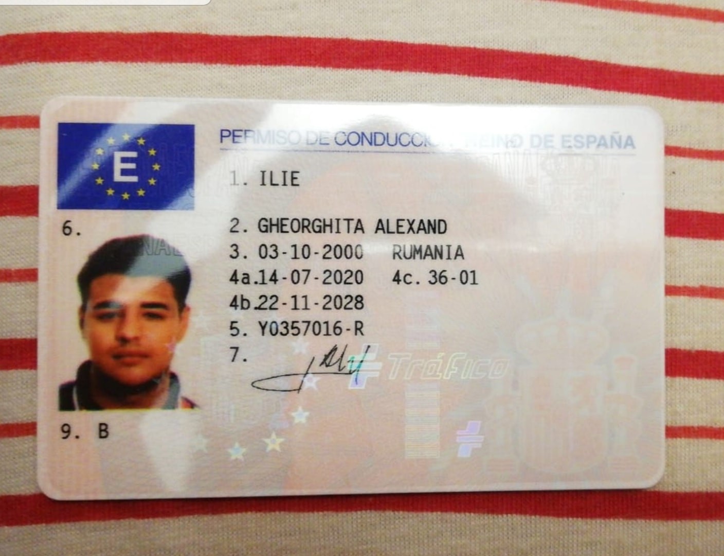 Comprar una licencia de conducir